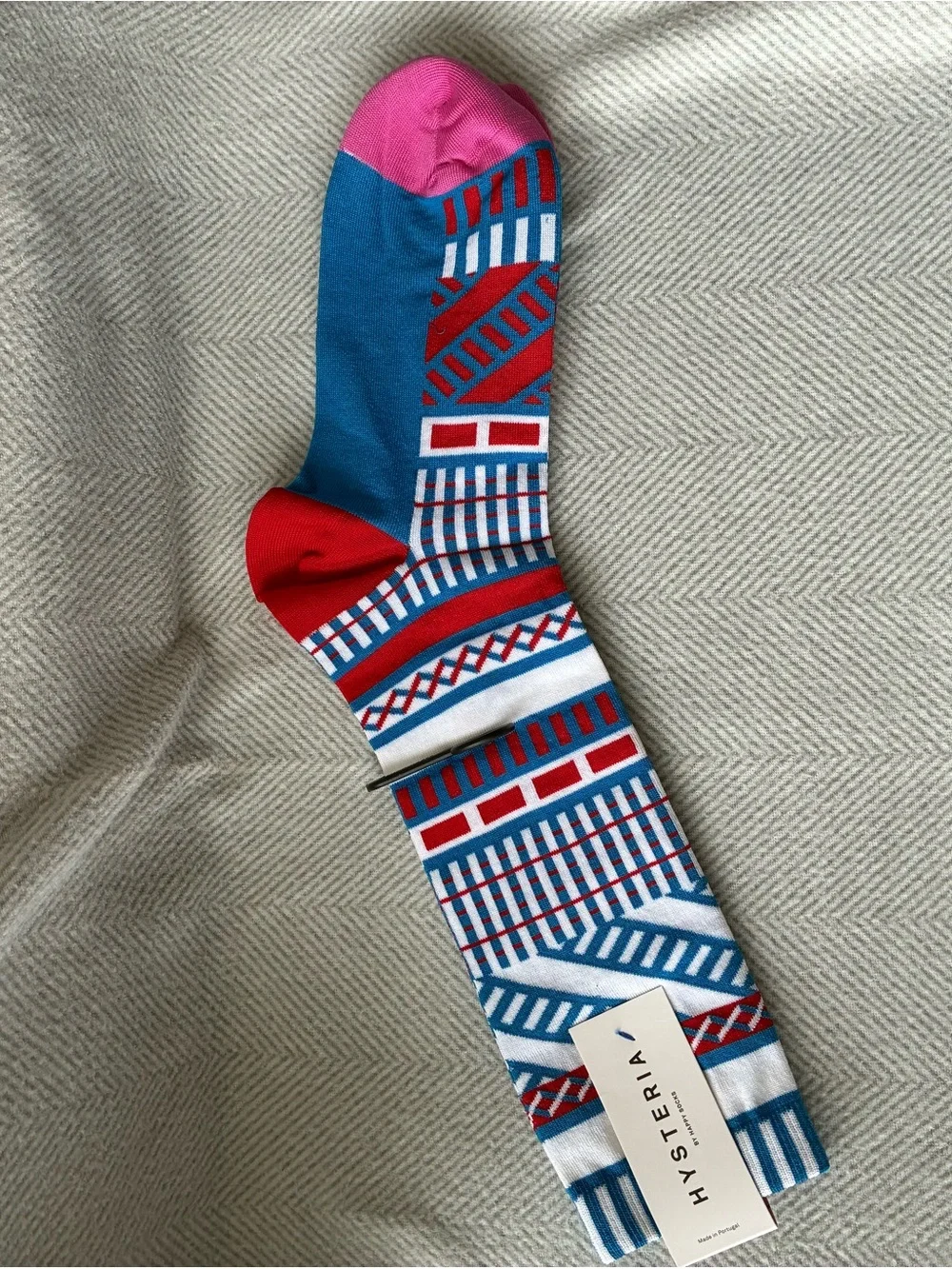 Lot of 3 pairs of new colorful novelty/designer socks